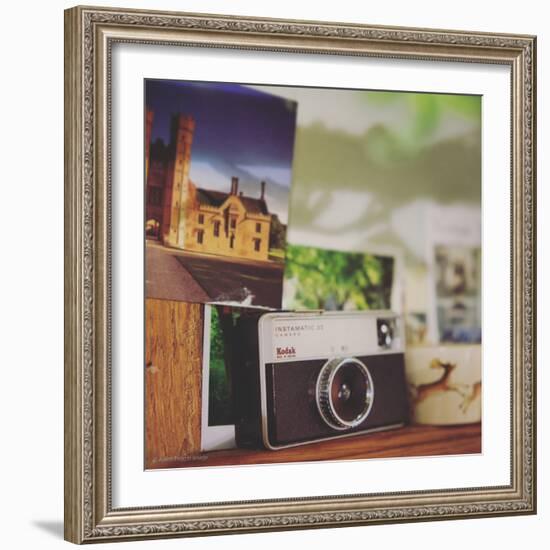 Vintage Film Camera-Tim Kahane-Framed Photographic Print