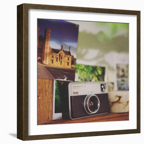 Vintage Film Camera-Tim Kahane-Framed Photographic Print