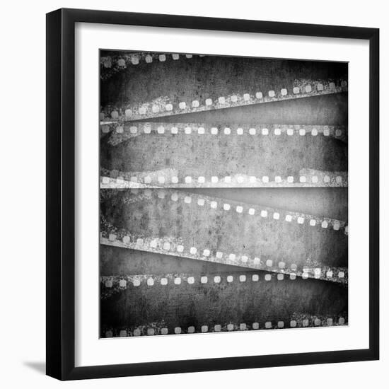 Vintage Film Layout-Eky Studio-Framed Art Print