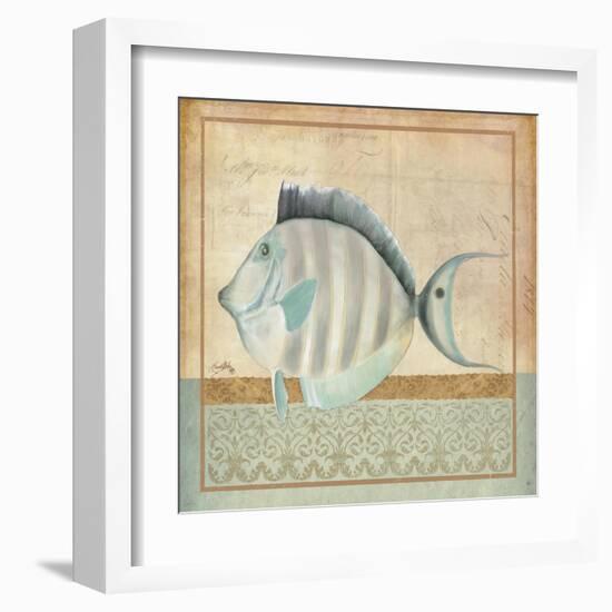 Vintage Fish III-Elizabeth Medley-Framed Art Print