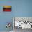 Vintage Flag Of Venezuela-ilolab-Premium Giclee Print displayed on a wall