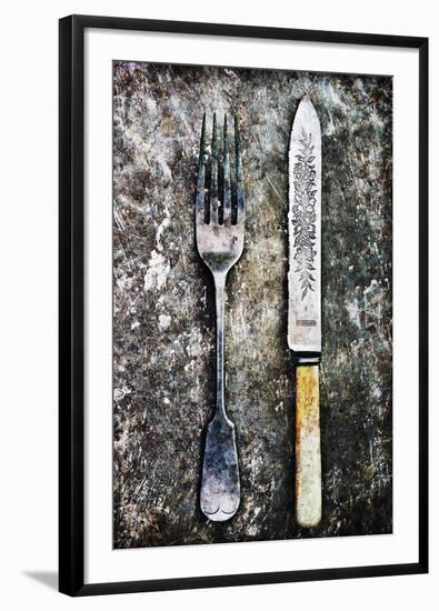 Vintage Flatware II-James Guilliam-Framed Giclee Print