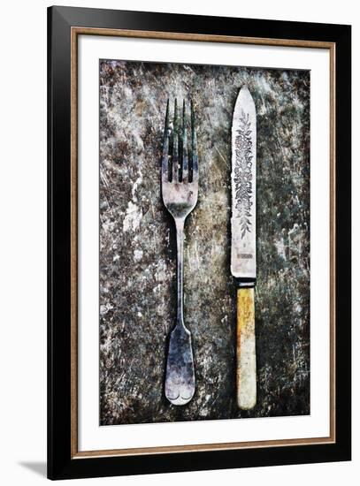 Vintage Flatware II-James Guilliam-Framed Giclee Print