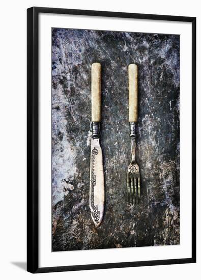 Vintage Flatware III-James Guilliam-Framed Giclee Print