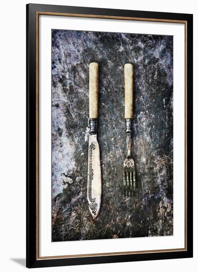 Vintage Flatware III-James Guilliam-Framed Giclee Print