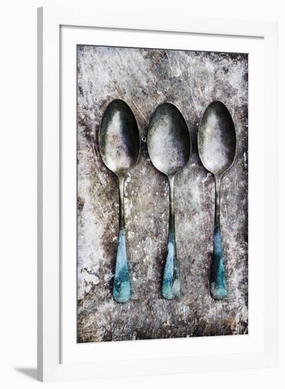 Vintage Flatware IV-James Guilliam-Framed Giclee Print