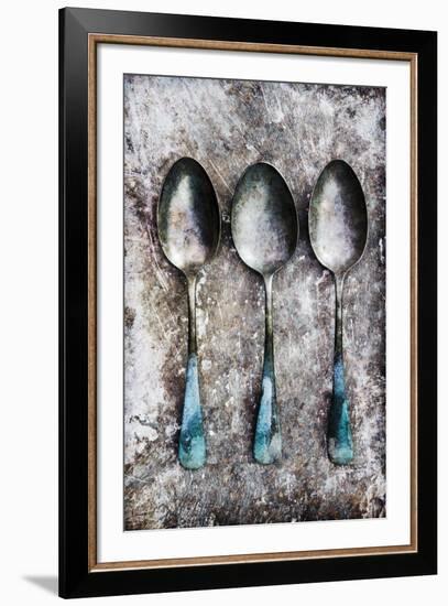 Vintage Flatware IV-James Guilliam-Framed Giclee Print