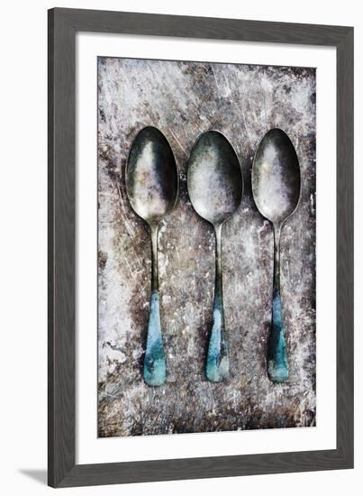 Vintage Flatware IV-James Guilliam-Framed Giclee Print