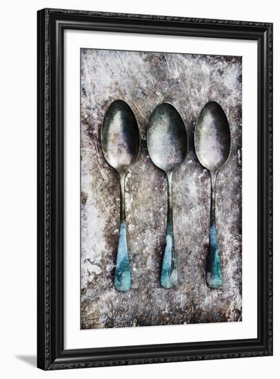 Vintage Flatware IV-James Guilliam-Framed Giclee Print