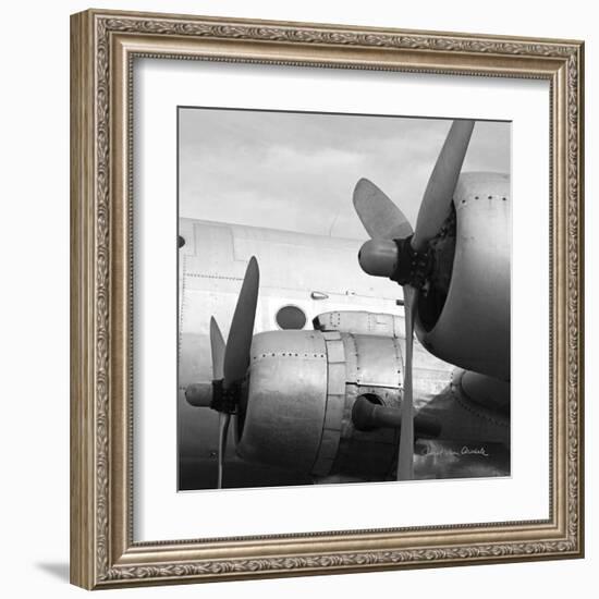 Vintage Flight I-Janet Van Arsdale-Framed Art Print