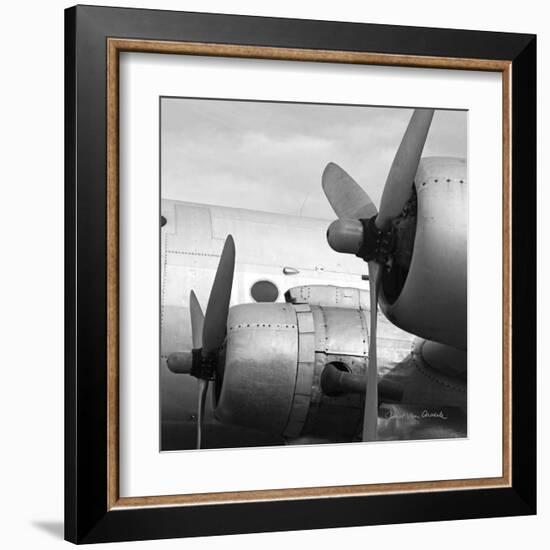 Vintage Flight I-Janet Van Arsdale-Framed Art Print