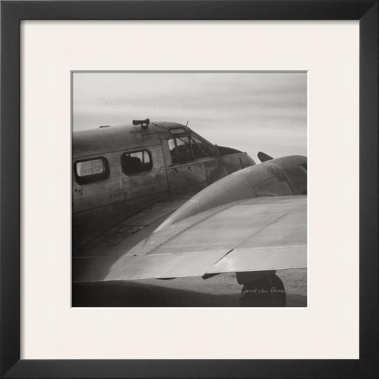 Vintage Flight II-Janet Van Arsdale-Framed Art Print