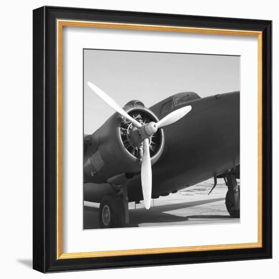 Vintage Flight IV-Janet Van Arsdale-Framed Art Print