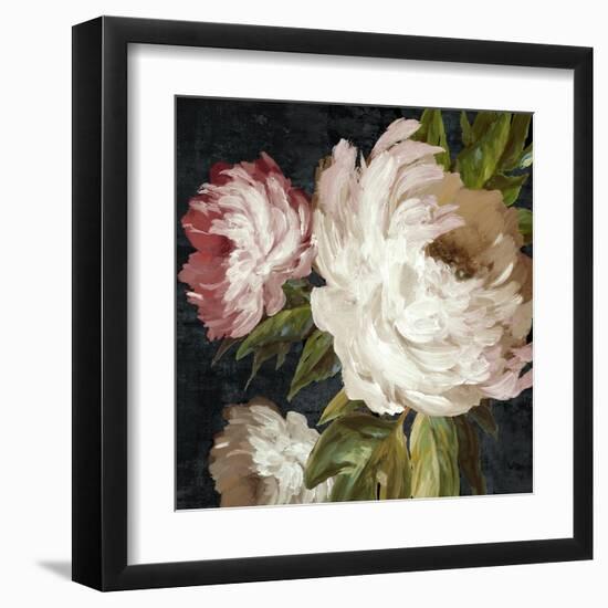 Vintage Floral Delight I-Alex Black-Framed Art Print