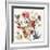 Vintage Floral I-Asia Jensen-Framed Art Print