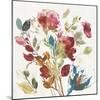 Vintage Floral I-Asia Jensen-Mounted Art Print