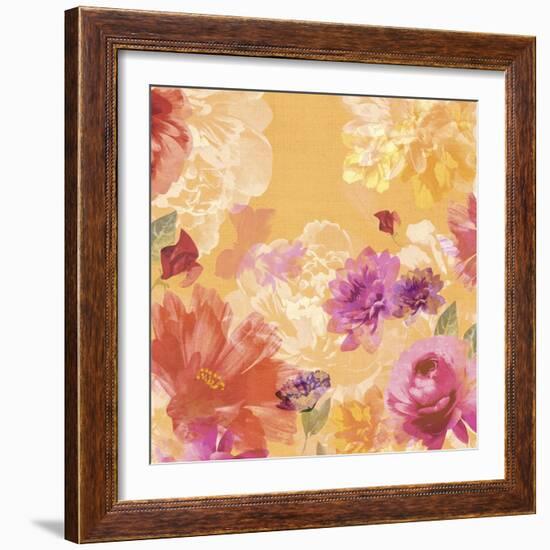 Vintage Floral II-Isabelle Z-Framed Art Print