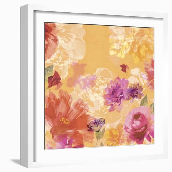 Vintage Floral II-Isabelle Z-Framed Art Print