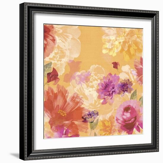 Vintage Floral II-Isabelle Z-Framed Art Print