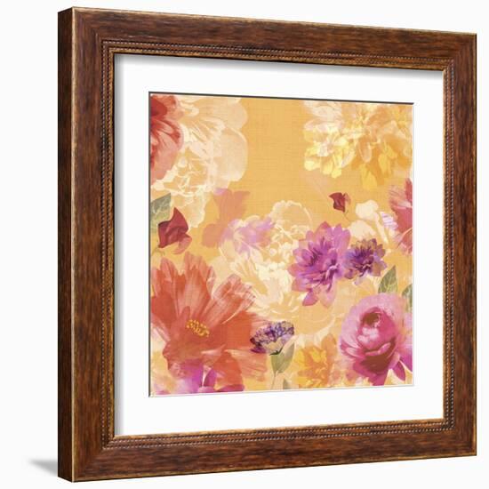 Vintage Floral II-Isabelle Z-Framed Art Print