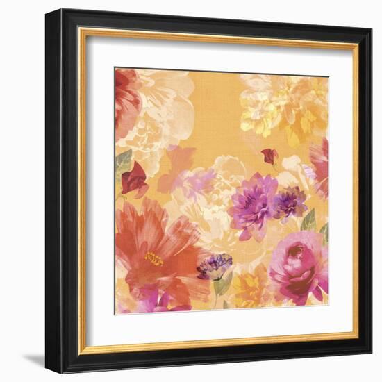 Vintage Floral II-Isabelle Z-Framed Art Print