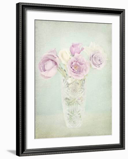 Vintage Flowers I-Shana Rae-Framed Giclee Print