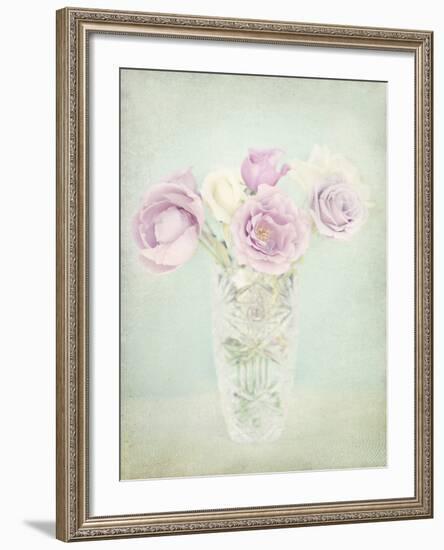 Vintage Flowers I-Shana Rae-Framed Giclee Print