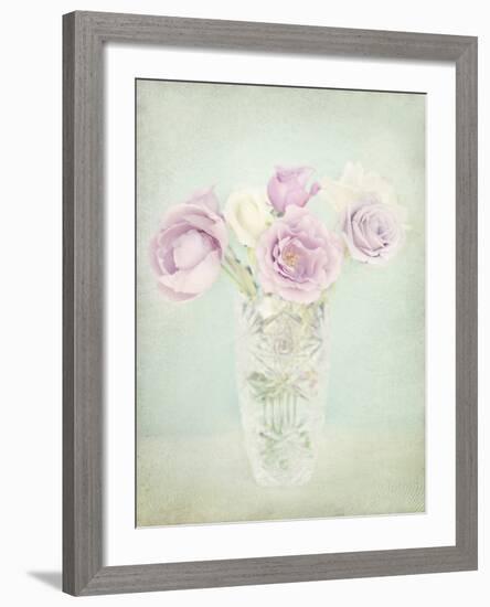 Vintage Flowers I-Shana Rae-Framed Giclee Print