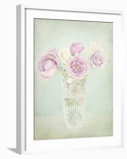 Vintage Flowers I-Shana Rae-Framed Giclee Print