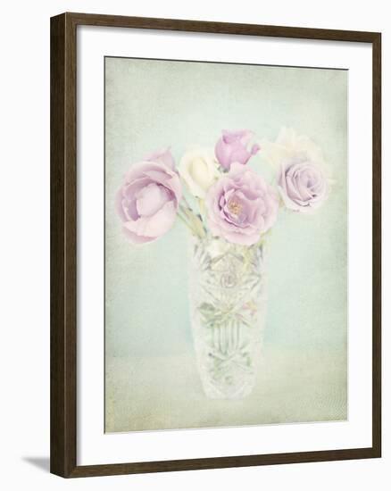 Vintage Flowers I-Shana Rae-Framed Giclee Print