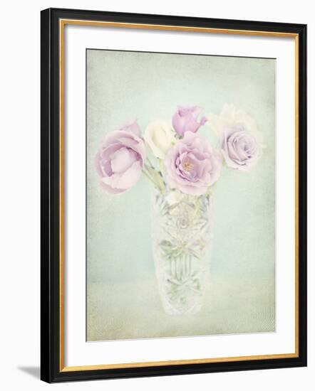 Vintage Flowers I-Shana Rae-Framed Giclee Print