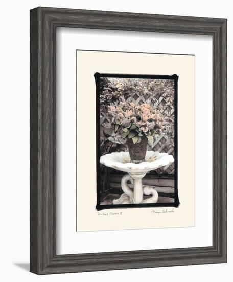 Vintage Flowers II-unknown Sakimoto-Framed Art Print