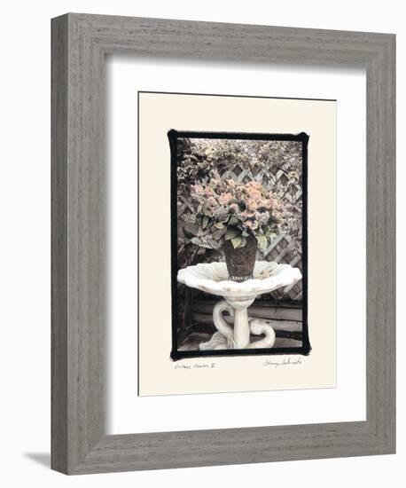 Vintage Flowers II-unknown Sakimoto-Framed Art Print