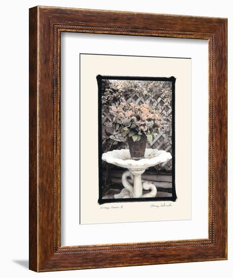 Vintage Flowers II-unknown Sakimoto-Framed Art Print