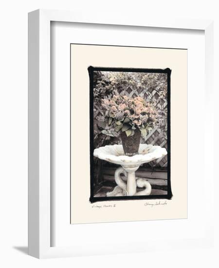 Vintage Flowers II-unknown Sakimoto-Framed Art Print