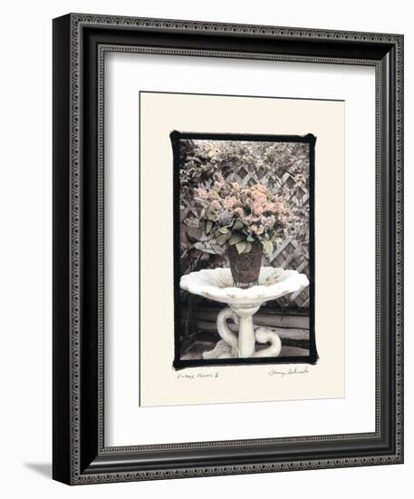 Vintage Flowers II-unknown Sakimoto-Framed Art Print