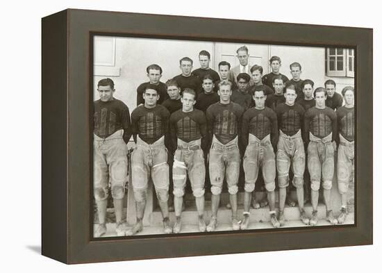 Vintage Football Team-null-Framed Stretched Canvas