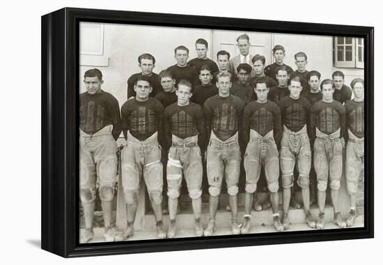 Vintage Football Team-null-Framed Stretched Canvas