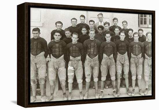 Vintage Football Team-null-Framed Stretched Canvas