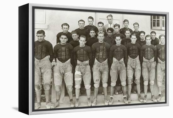 Vintage Football Team-null-Framed Stretched Canvas