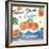 Vintage Fruit Square IV-Hugo Wild-Framed Art Print