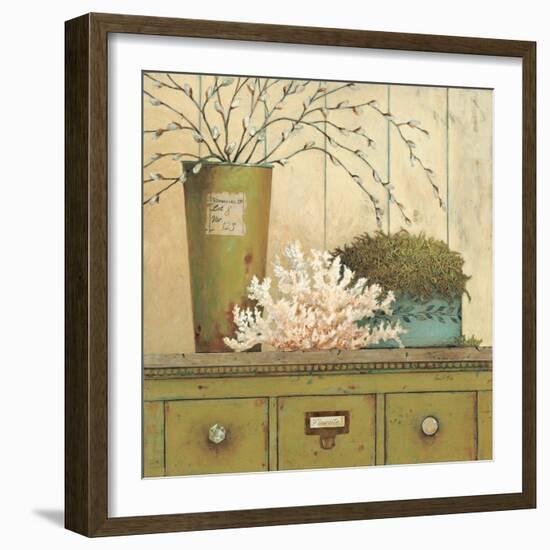 Vintage Garden 1-Arnie Fisk-Framed Premium Giclee Print