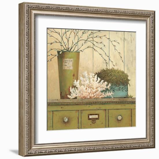 Vintage Garden 1-Arnie Fisk-Framed Art Print