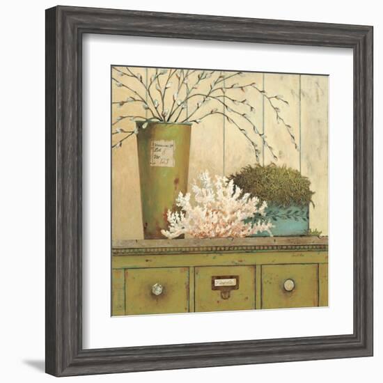 Vintage Garden 1-Arnie Fisk-Framed Art Print