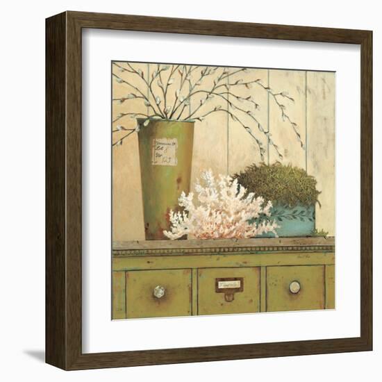 Vintage Garden 1-Arnie Fisk-Framed Art Print