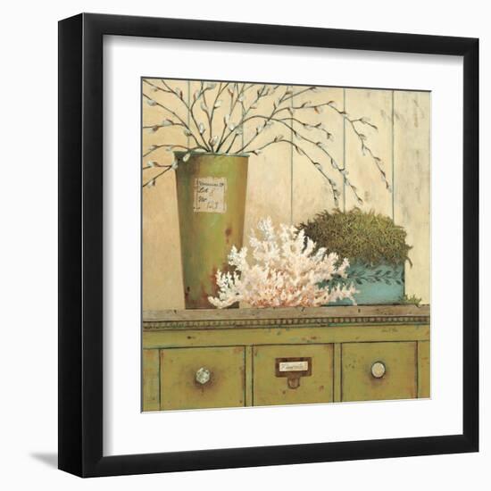 Vintage Garden 1-Arnie Fisk-Framed Art Print