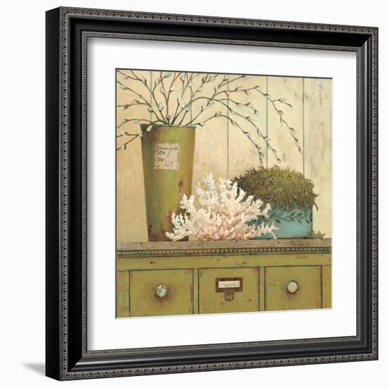 Vintage Garden 1-Arnie Fisk-Framed Art Print