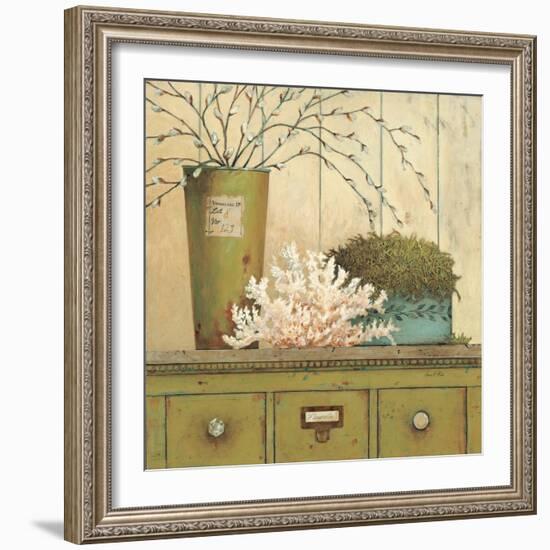 Vintage Garden 1-Arnie Fisk-Framed Art Print