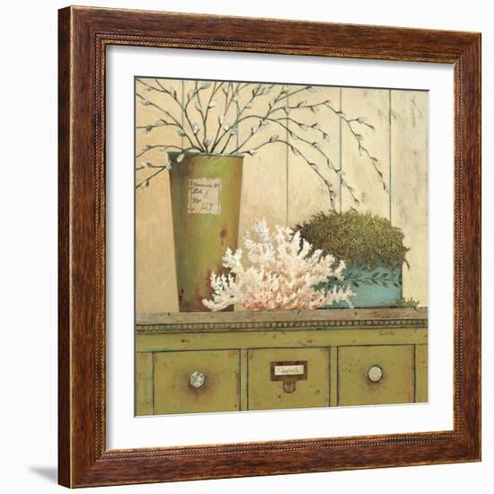 Vintage Garden 1-Arnie Fisk-Framed Art Print