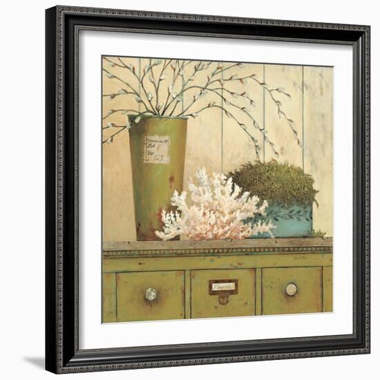 Vintage Garden 1-Arnie Fisk-Framed Art Print